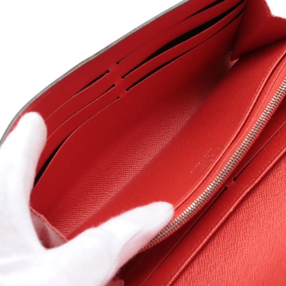 Louis Vuitton Epi Portefouille Twist Long Wallet Coquelicot Red M61179 - Picture 4 of 10